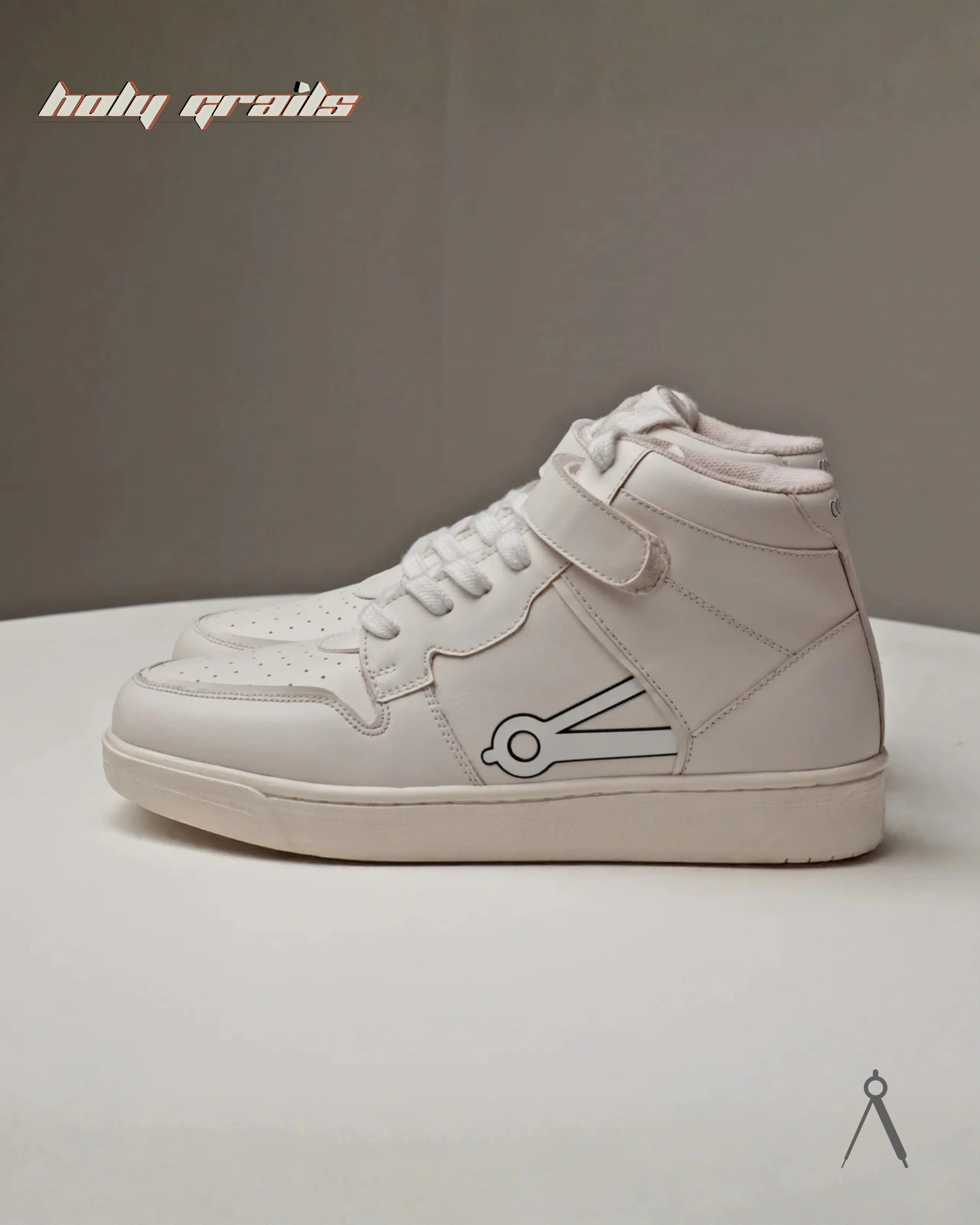 Vector Classic Ivory Accent High Sneakers HG x Cos Tan