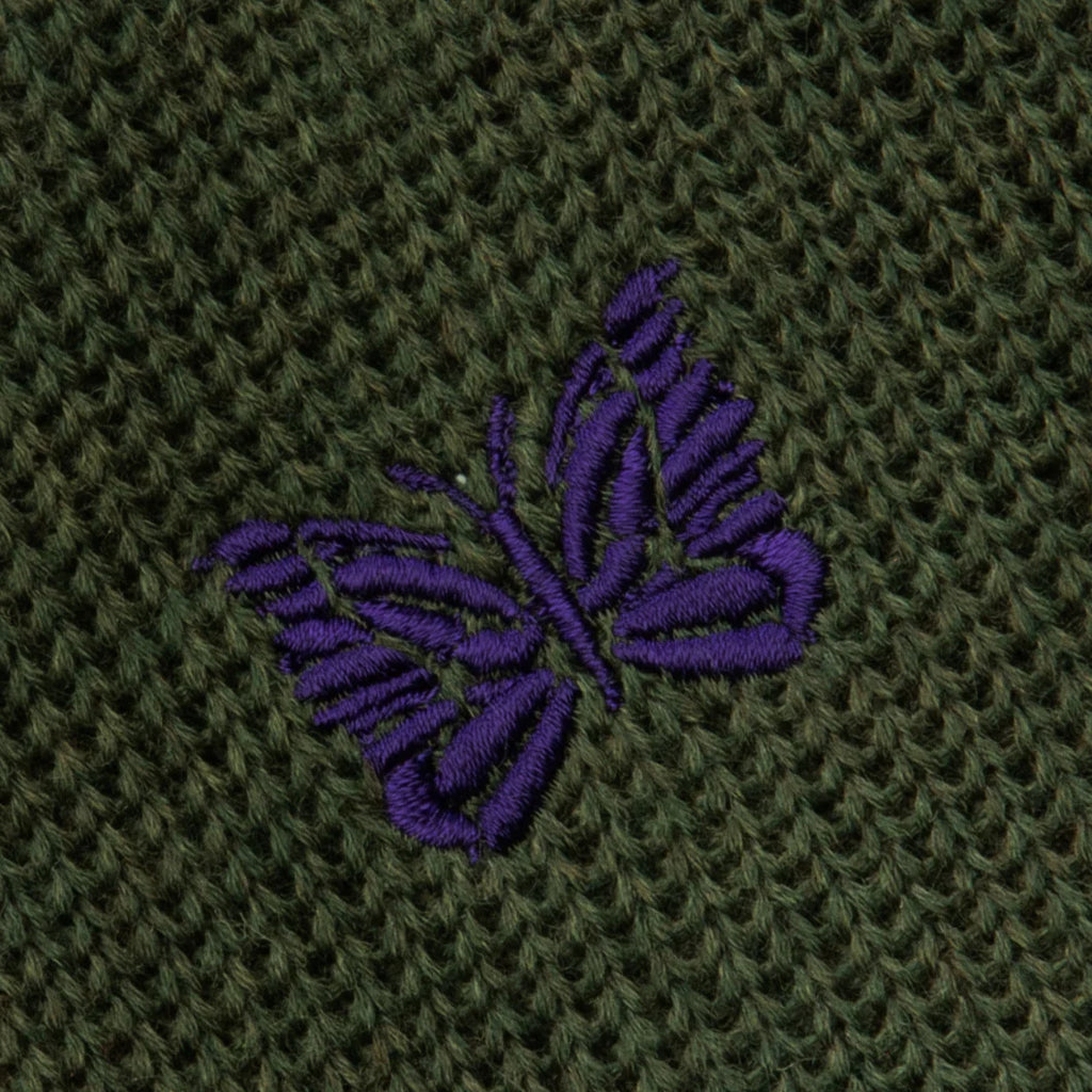Merino Wool Neck Warmer Olive