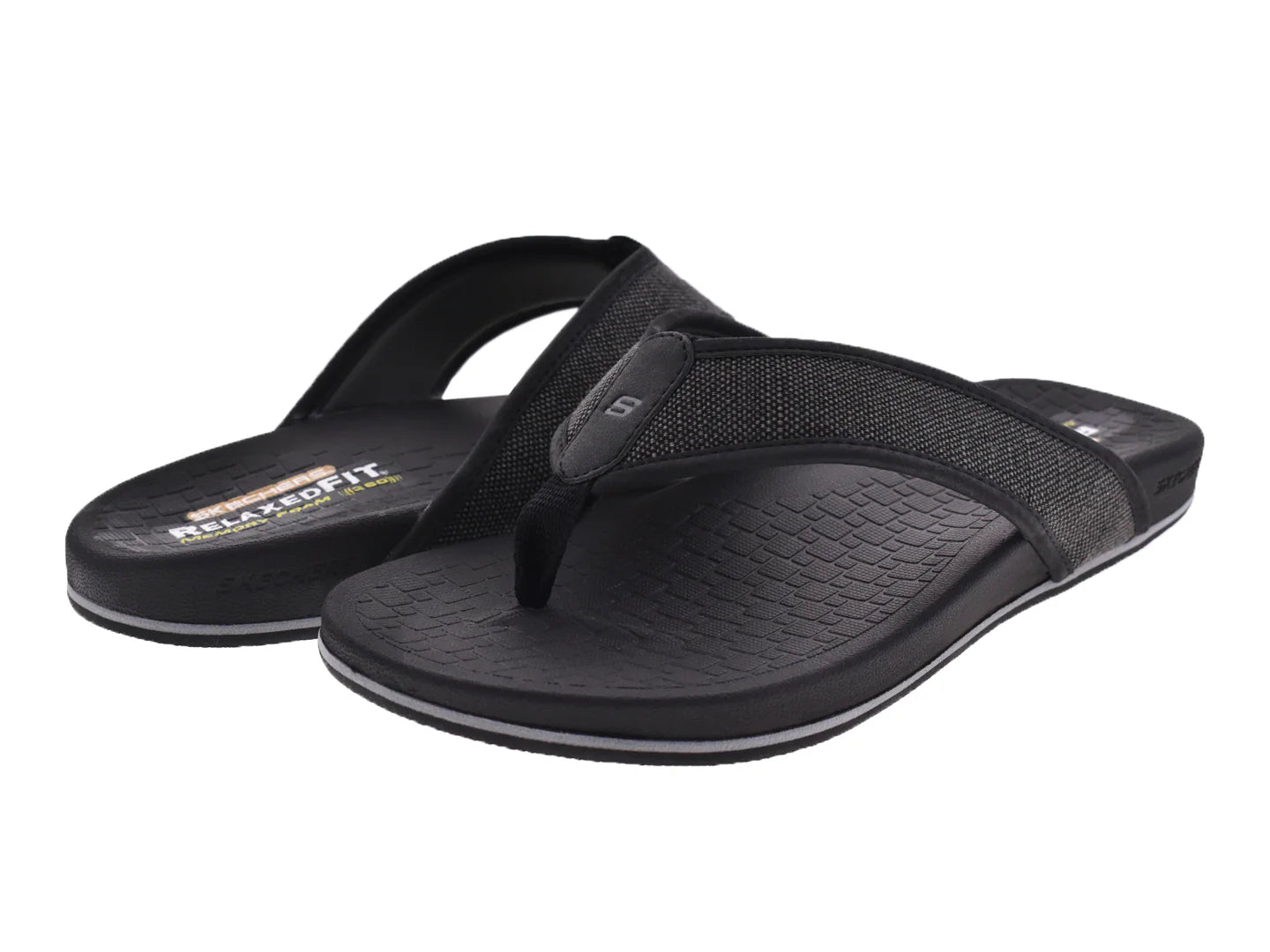 Sandalias Skechers Relaxed Fit Negro para Hombre