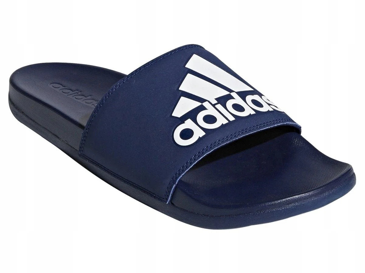 adidas Adilette Comfort Slides Blue White
