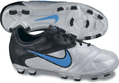 Nike CTR360 Libretto II FG Youth Soccer Cleats Platinum Black Royal