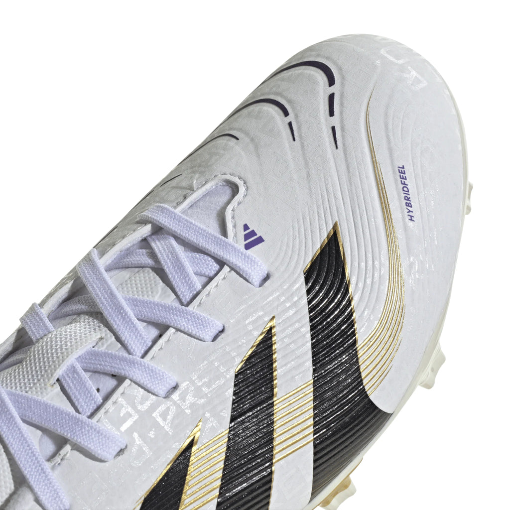 adidas Predator League Firm Multi Ground Boots Kids White Black