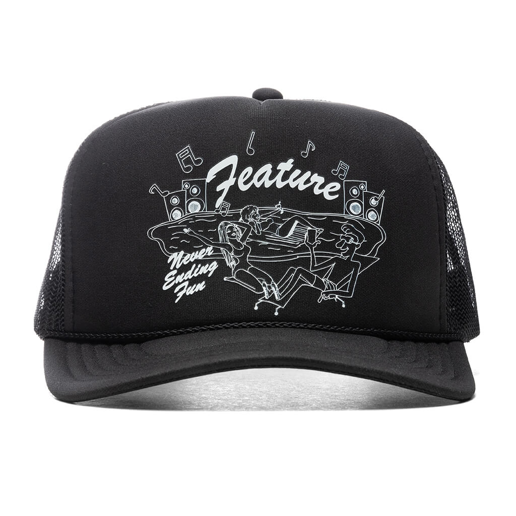 NEF Trucker Black