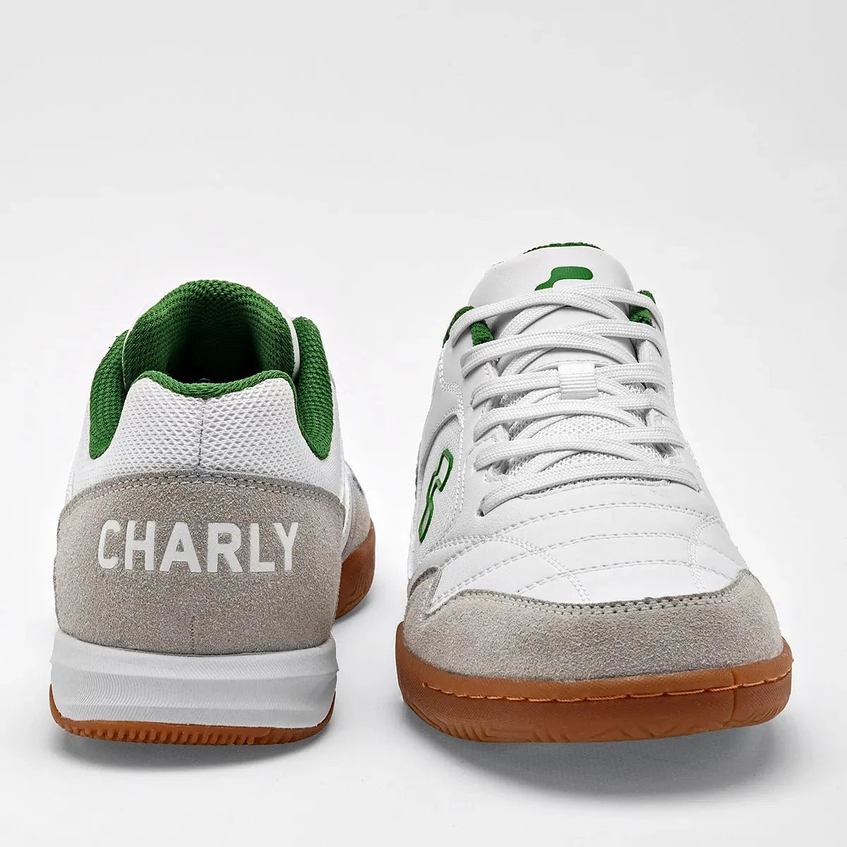Charly Cicero Sala Indoor Soccer Shoes White Green