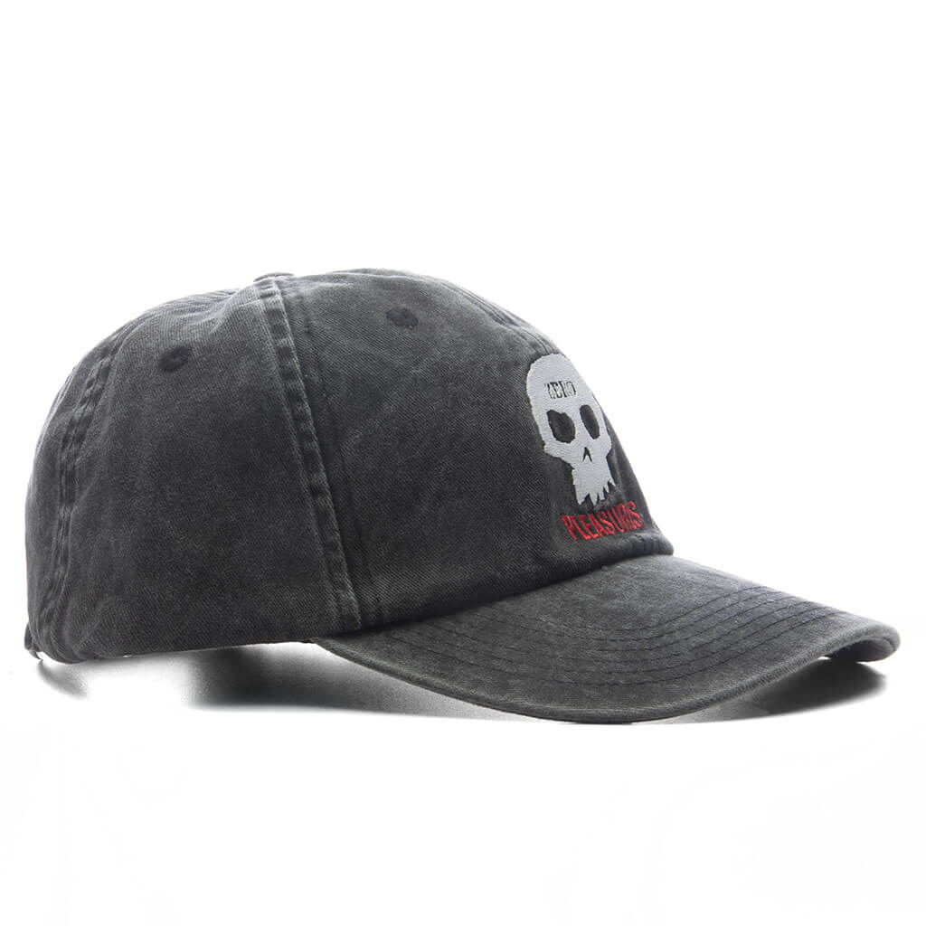 Pleasures x Zero Skull Dad Cap Black