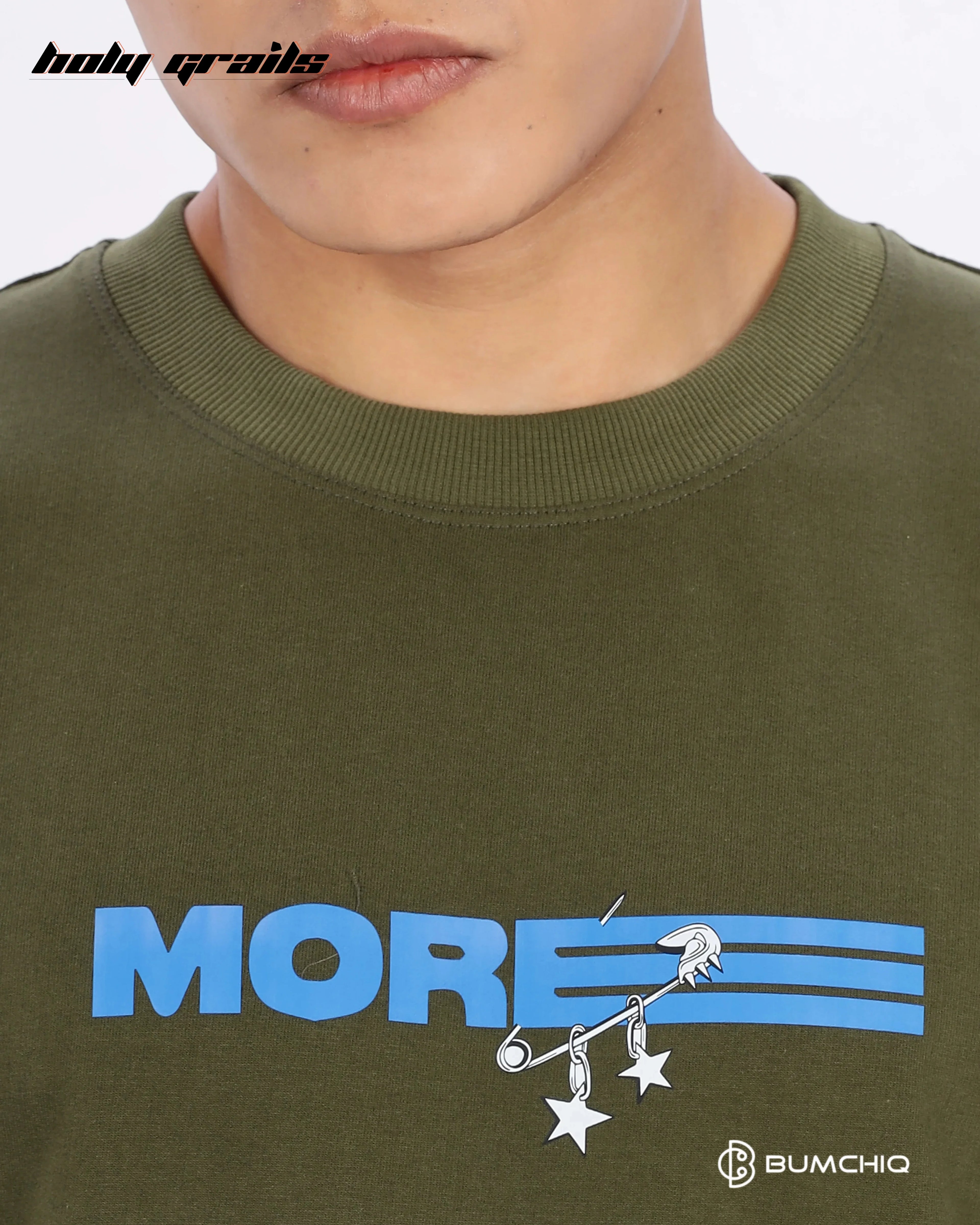 No One Green Oversize Tee HG x Bumchiq