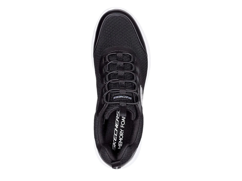 Tenis Skechers Dynamight 20 Negro con Blanco para Hombre
