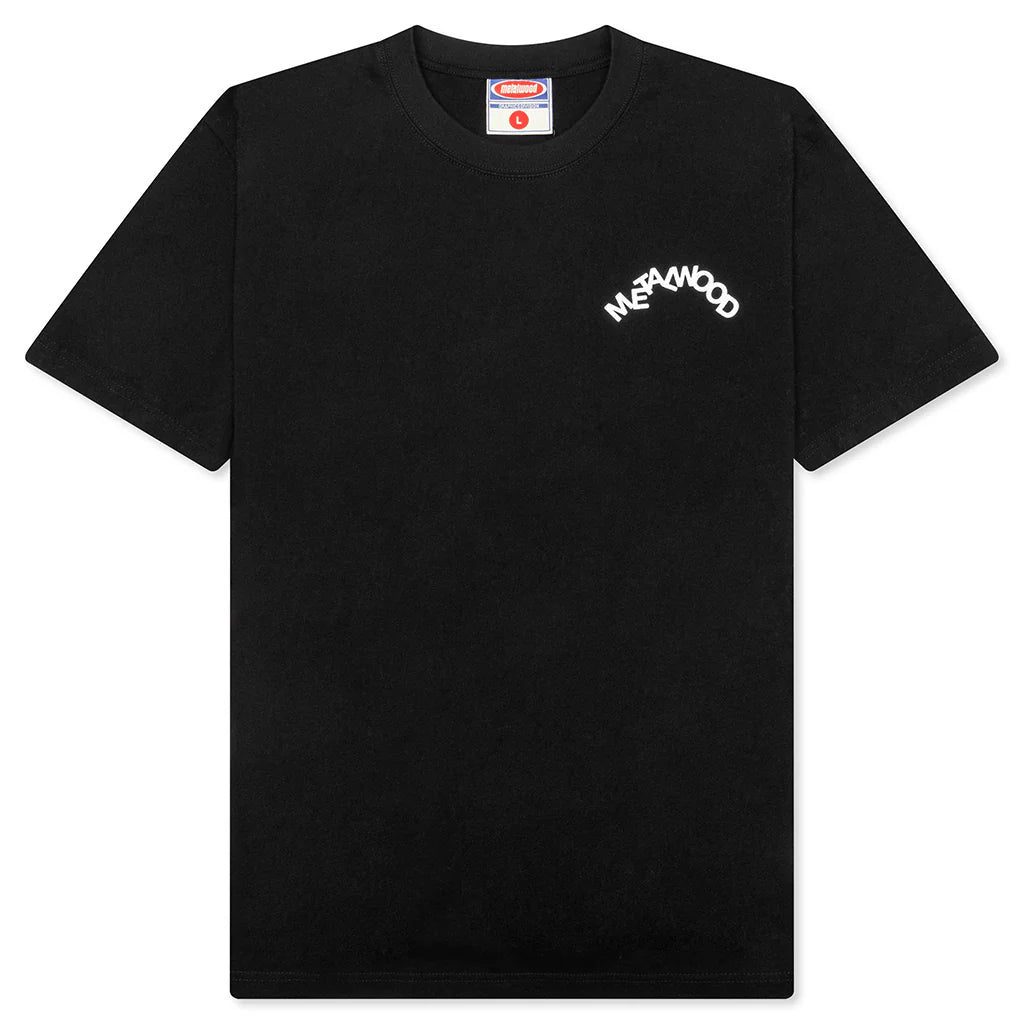 Jumbled T Shirt Black