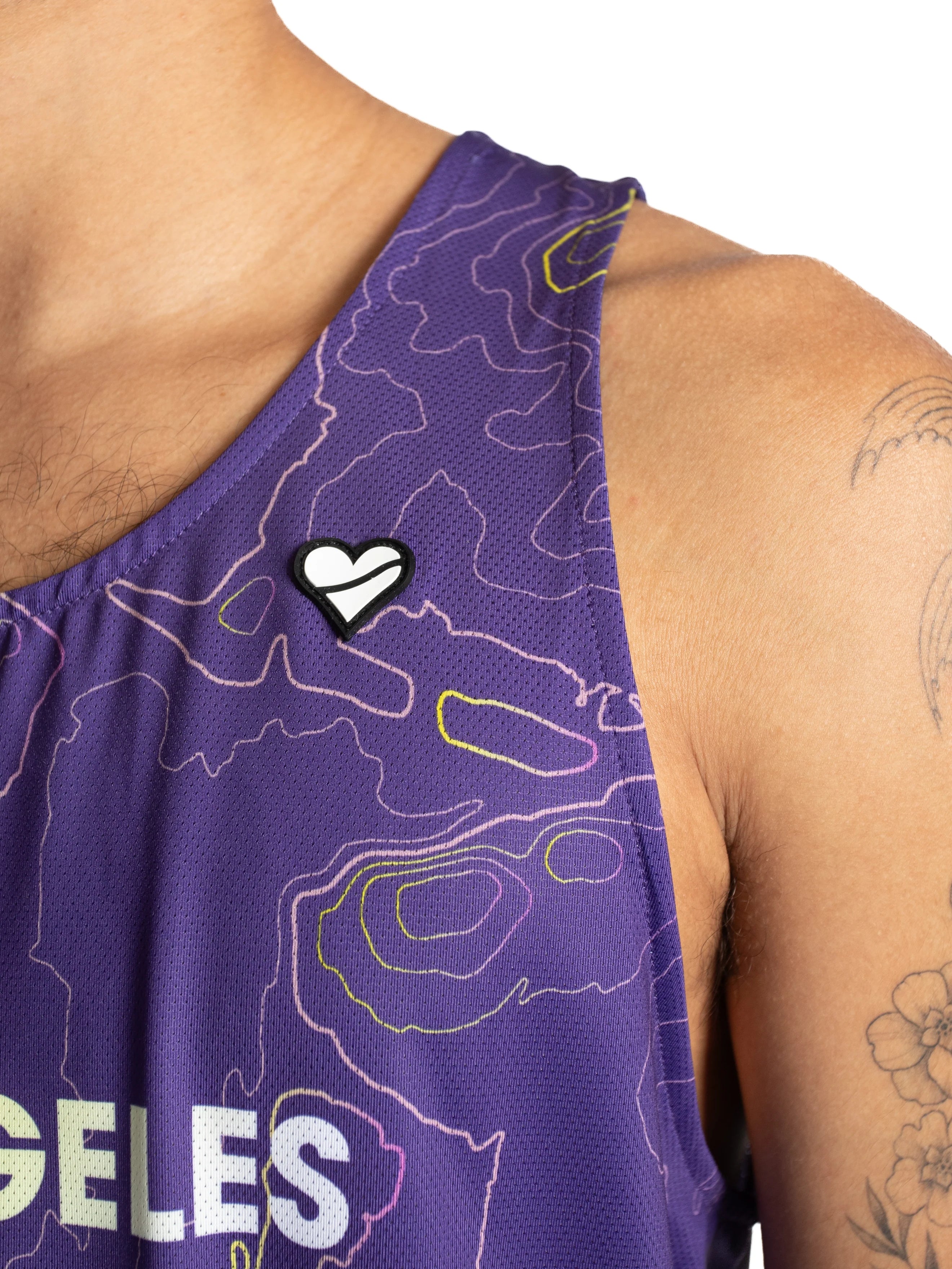 Heartbreak Mens Los Angeles Singlet