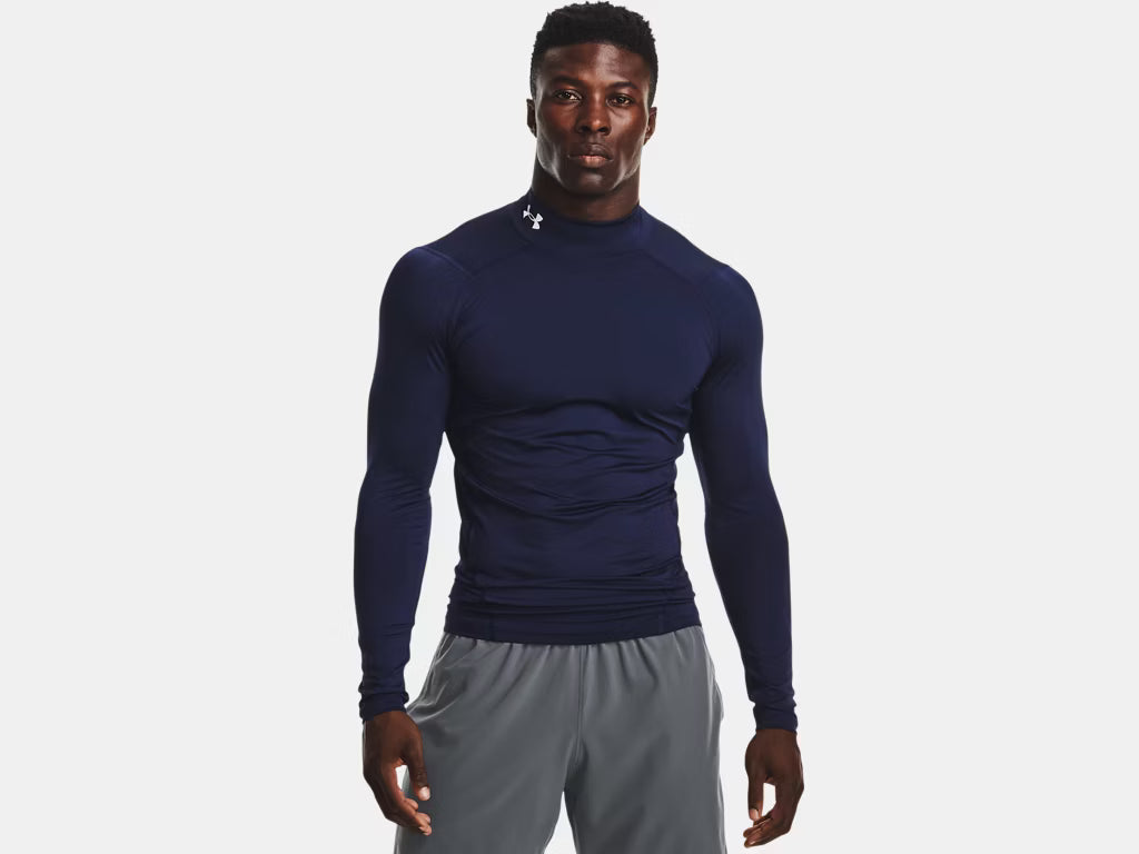 Under Armour Mens Compression Mock Long Sleeve