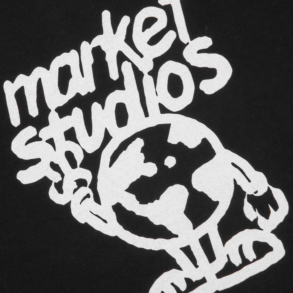 World Peace T Shirt Washed Black