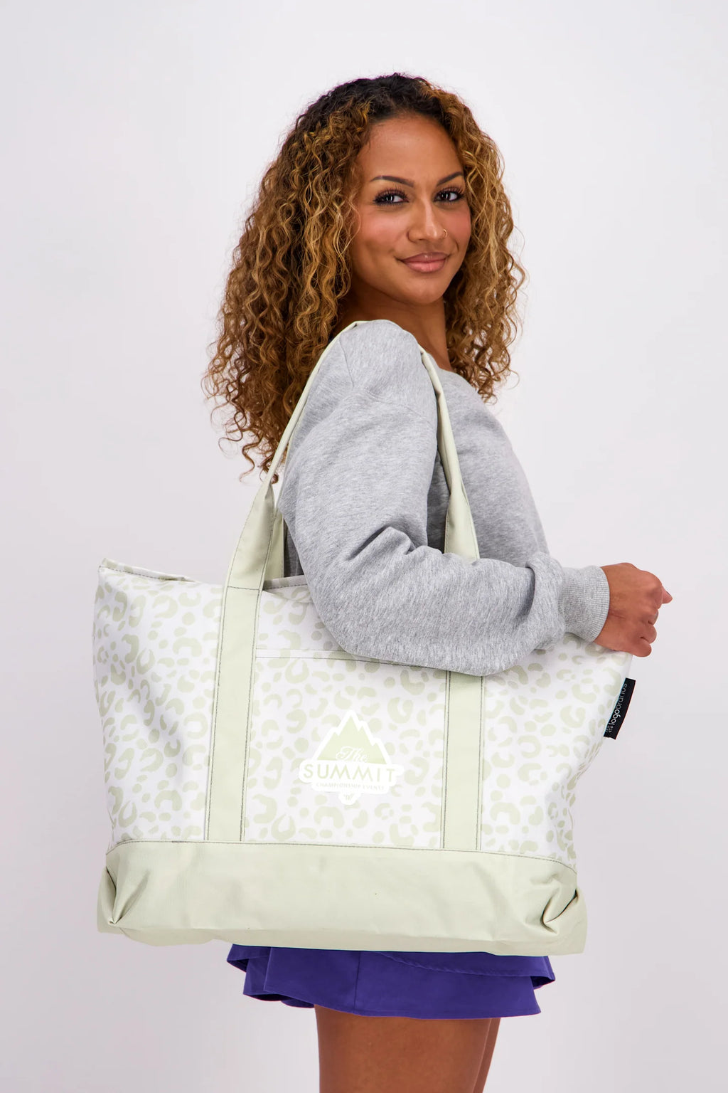 Summit Leopard Tote Bag