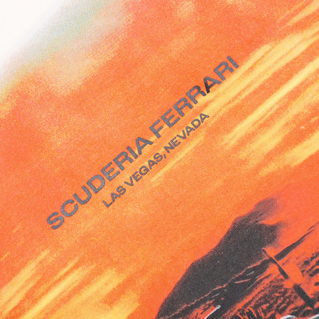 Ferrari Race Desert Sun Las Vegas Tee Alpine Snow