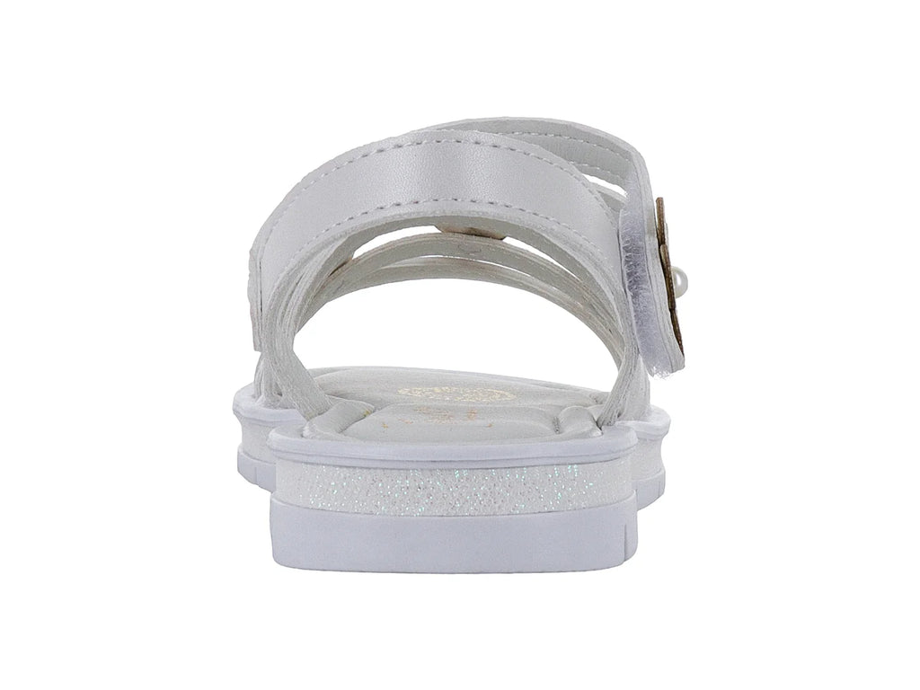Sandalias Jakuna Blanco Perla para Niña