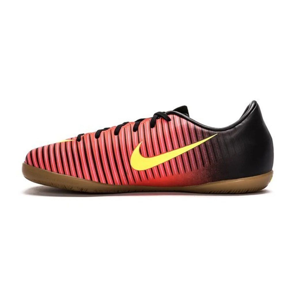 Nike Jr MercurialX Vapor XI IC Indoor Soccer Shoes Total Crimson Black Volt