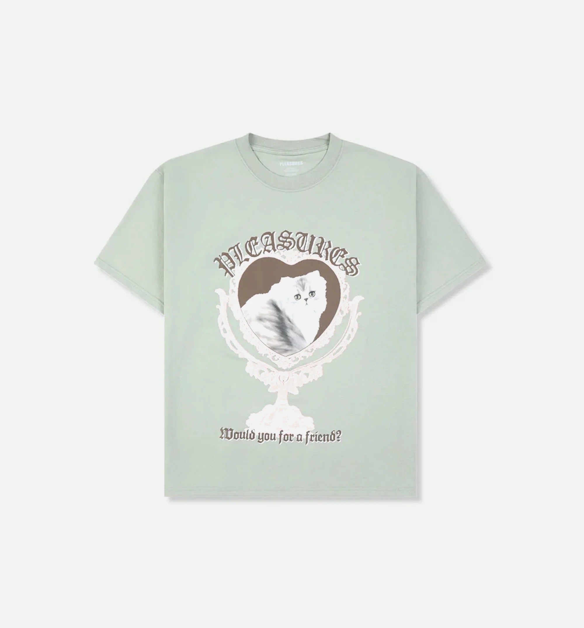 Mirror Tee Mens Short Sleeve Shirt Desert Green