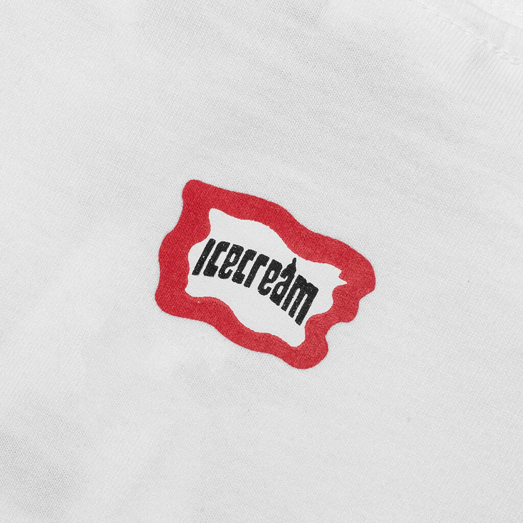 Tiger S S Tee White