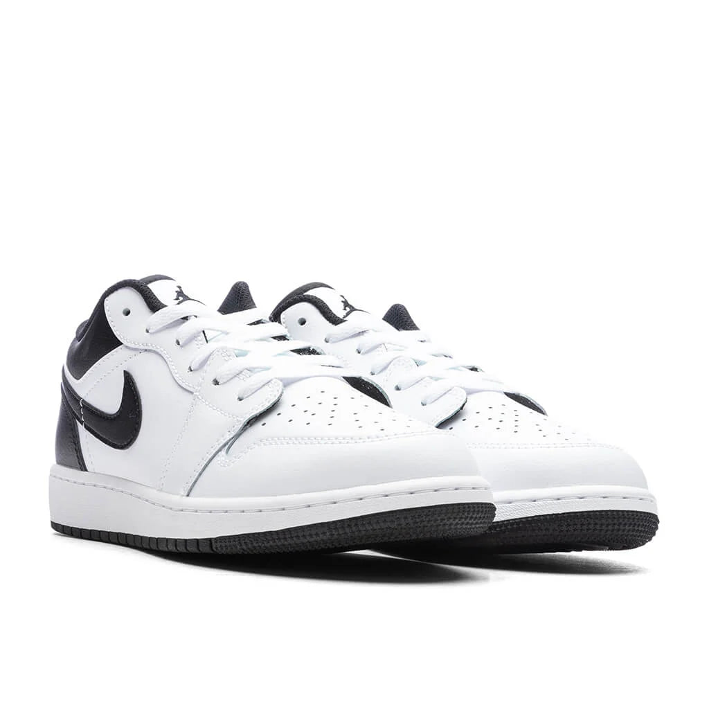 Air Jordan 1 Low GS White Black