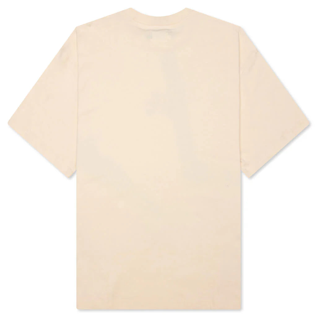 B Summer HTG Embroidery Logo S S Tee Bone