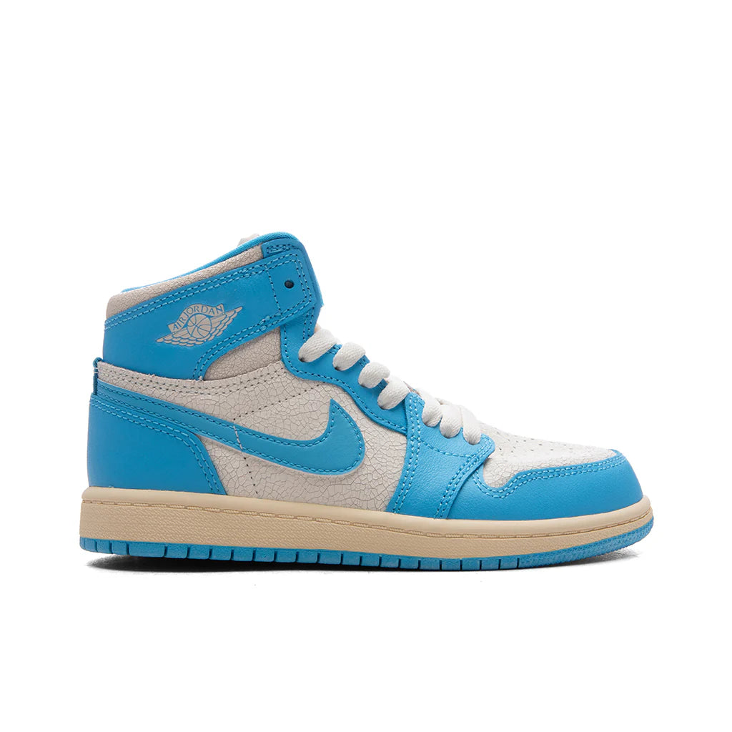 Air Jordan 1 Retro High OG UNC Reimagined PS Dark Powder Blue Sail