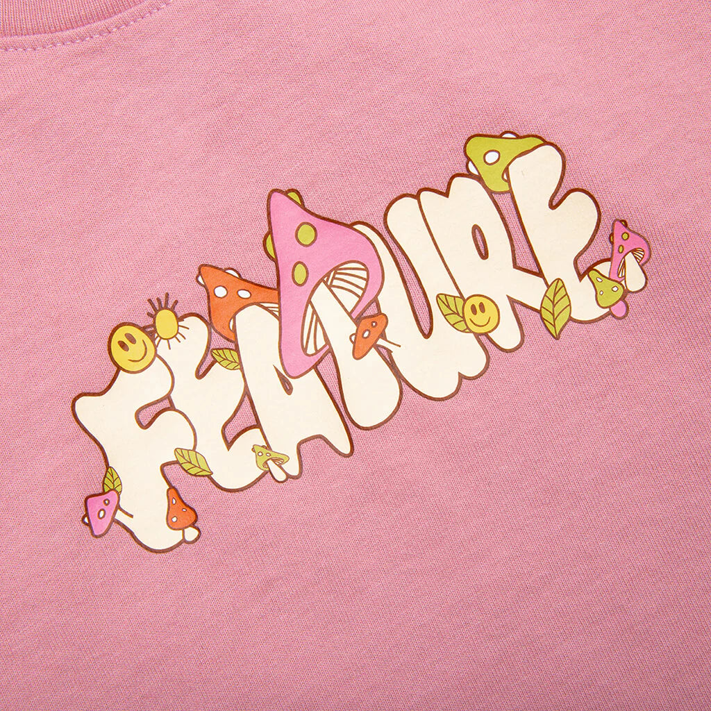 Kids Mushroom Tee Dusty Pink