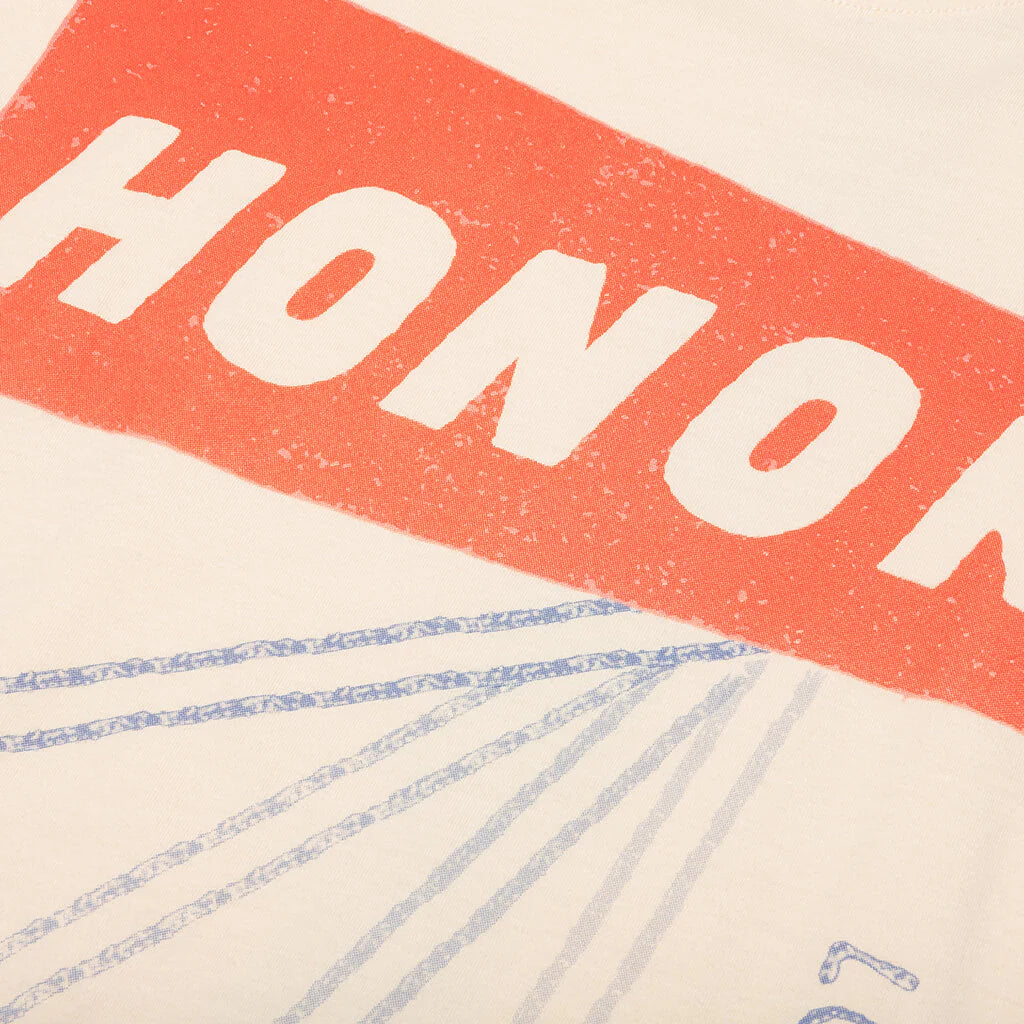 B Summer HTG Match Box S S Tee White