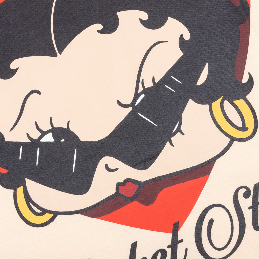 Market x Betty Boop Sweetheart T Shirt Butter Cream