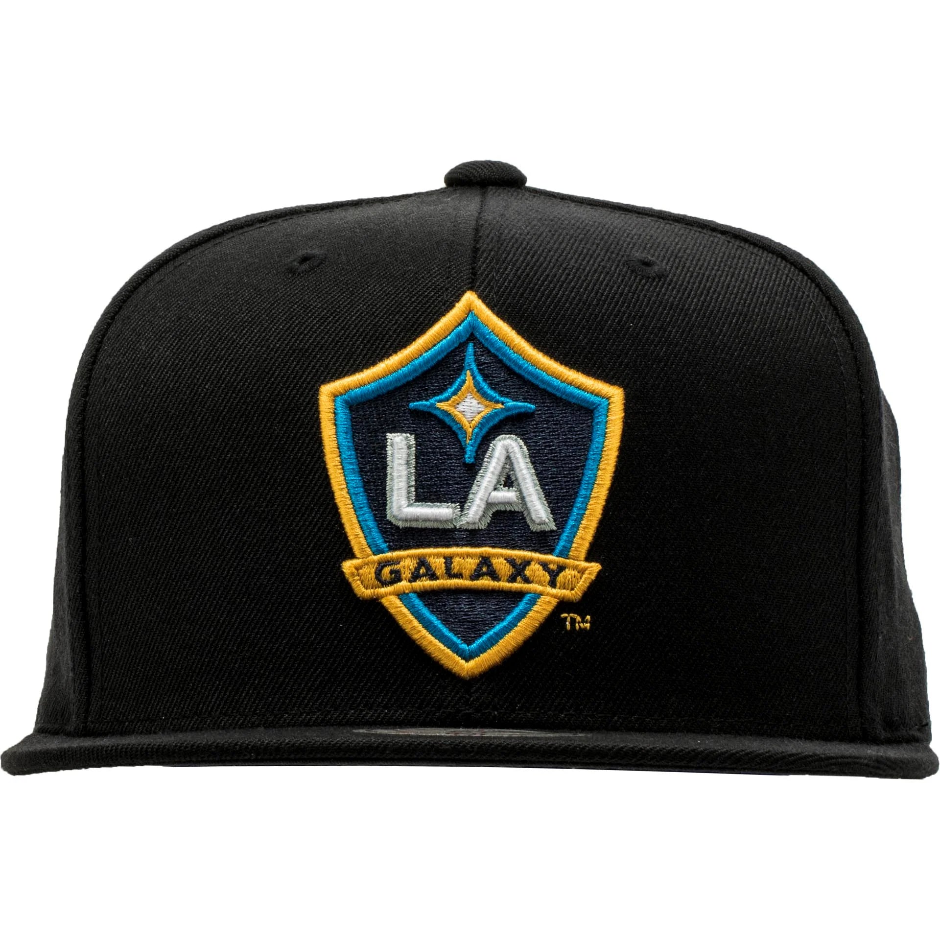 Los Angeles Galaxy MLS Snapback Mens Hat Black Yellow
