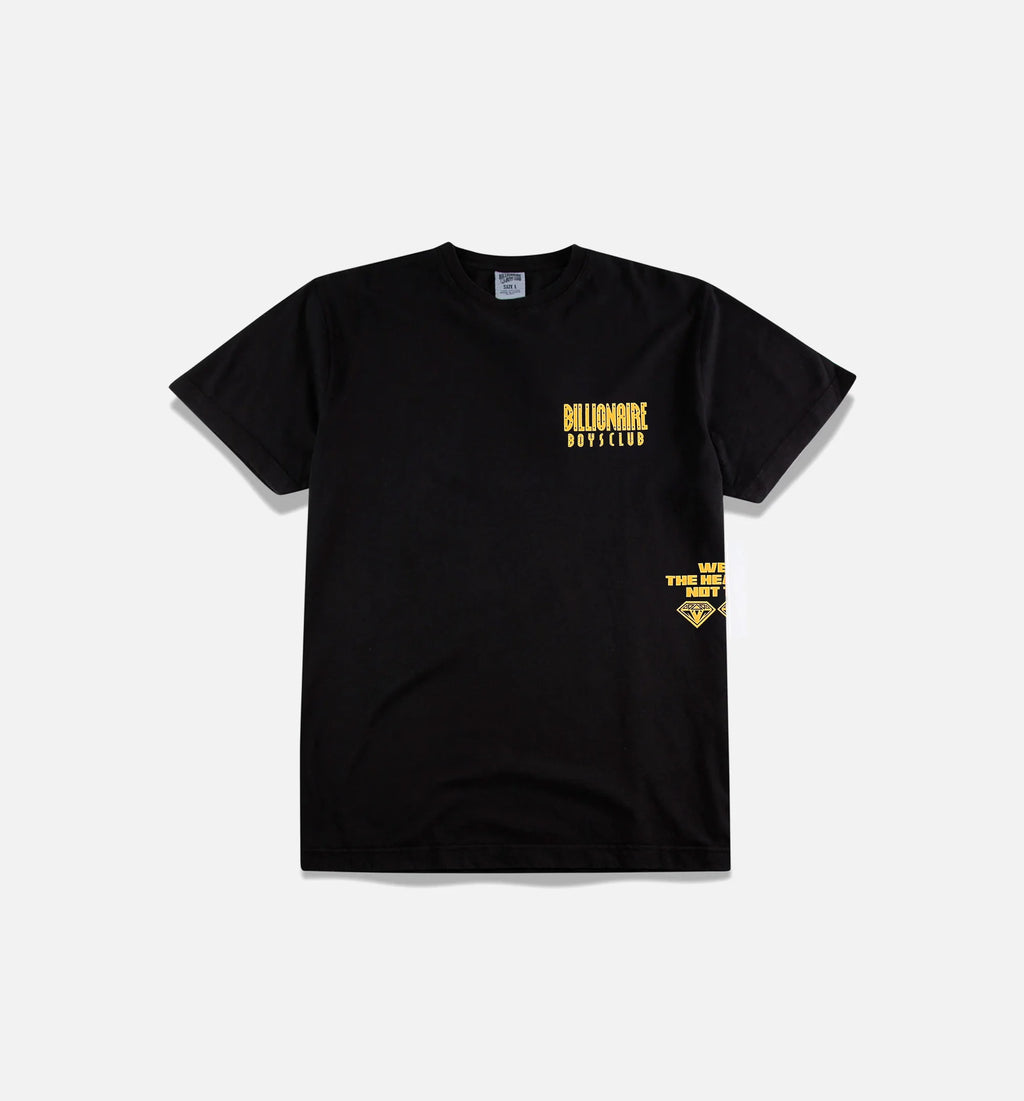 BB Orion Short Sleeve Tee Mens T Shirt Black Yellow