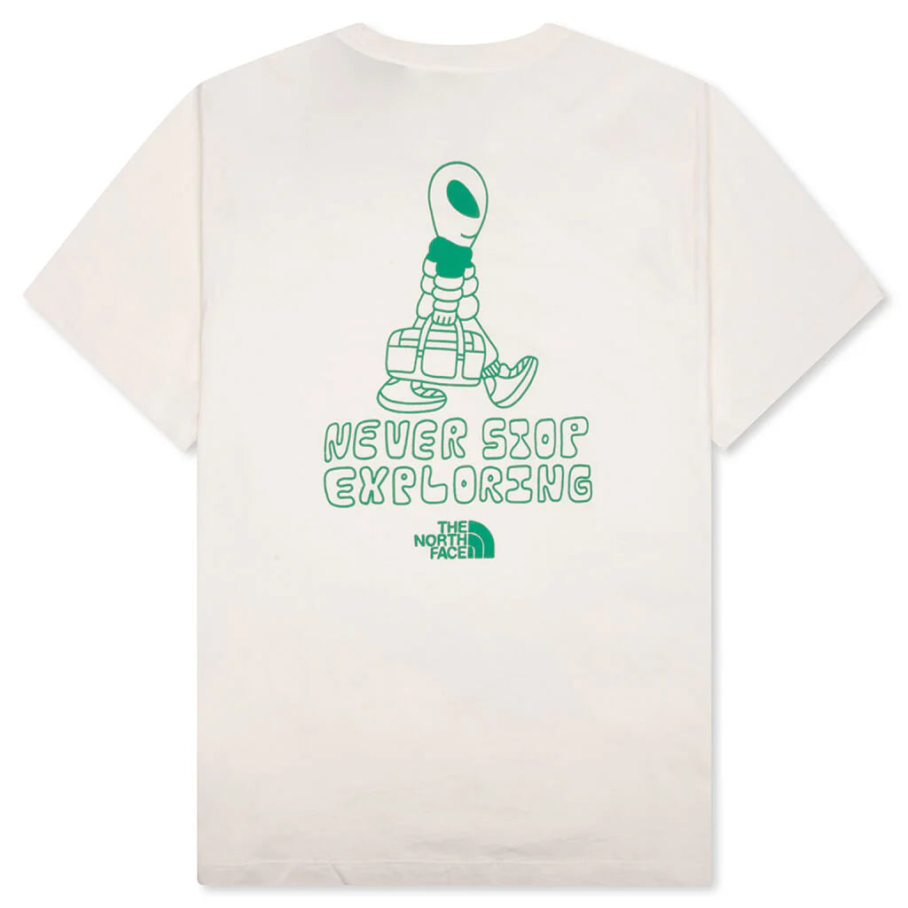 Celestial Drift Regular S S Tee White Dune