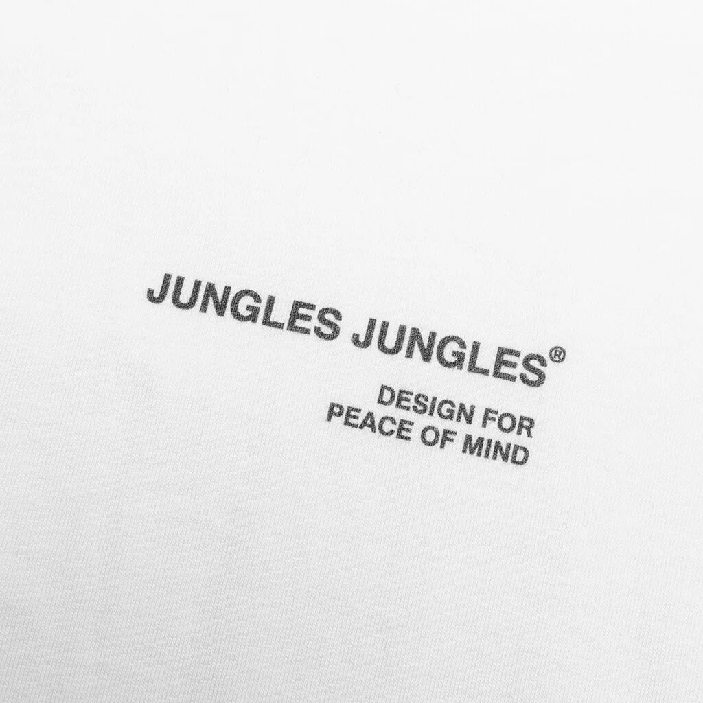 Design For Peace of Mind Tee White