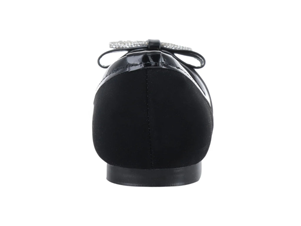 Zapatos Luna Rosa Balerinas Negro para Mujer