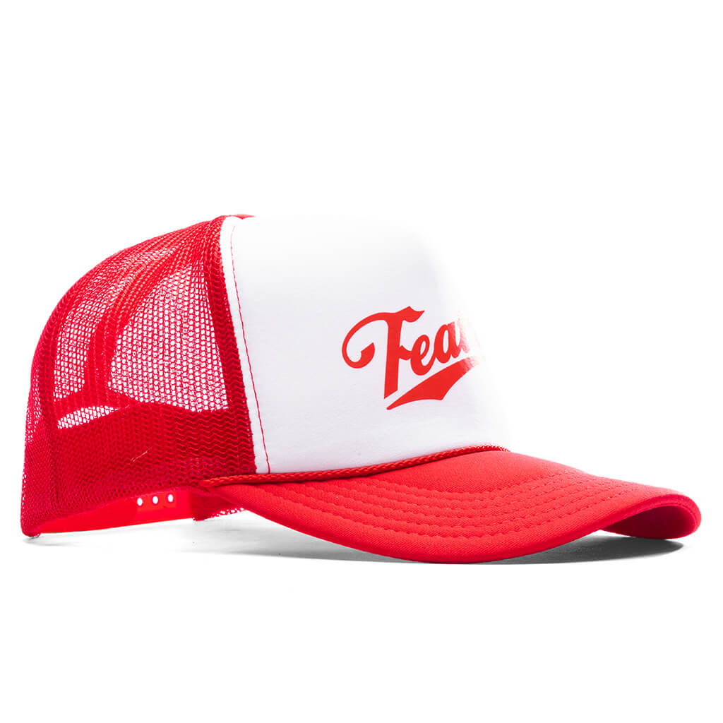 Frew Trucker Hat Red White