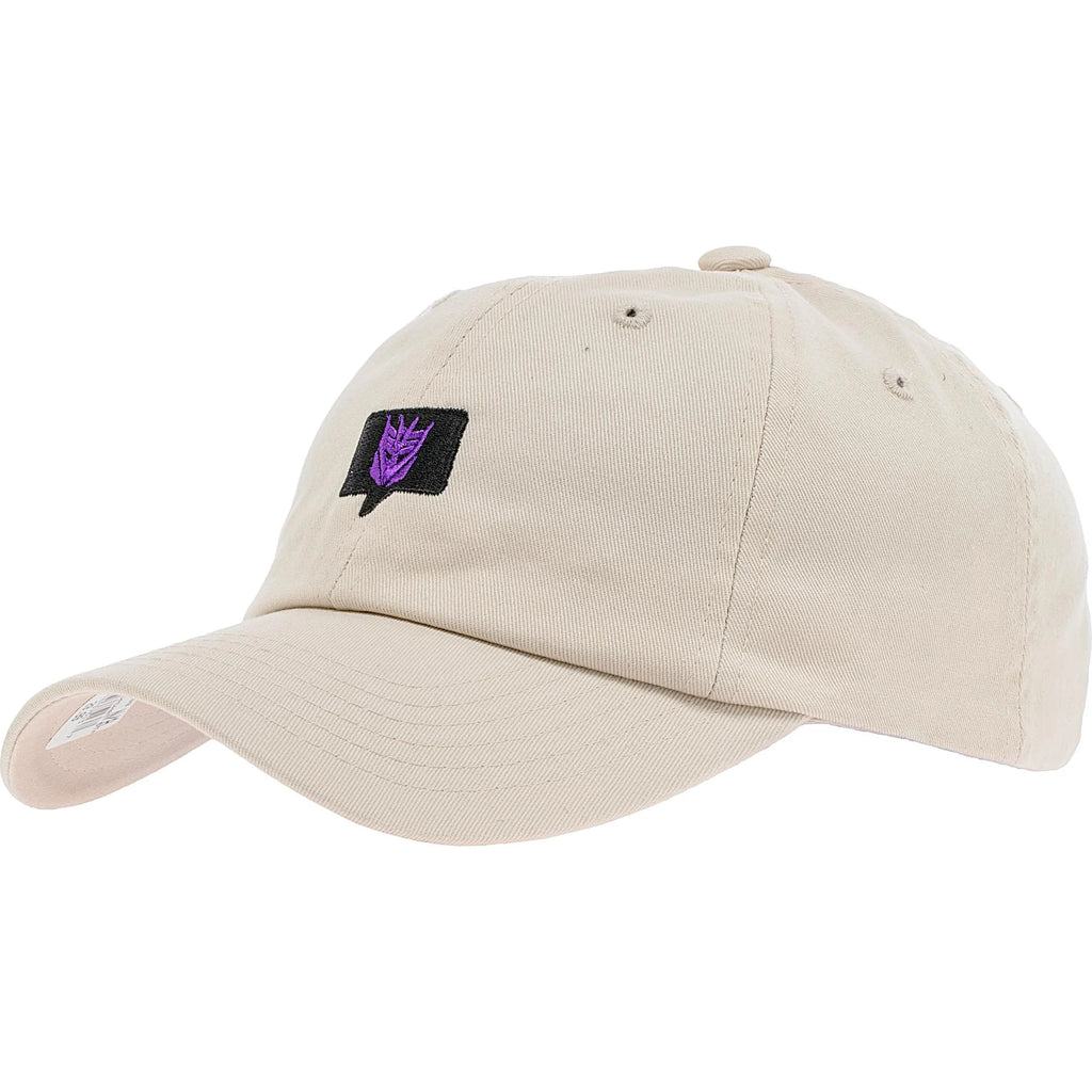 Nice Kicks X Transformers Decepticon Dad Hat Stone