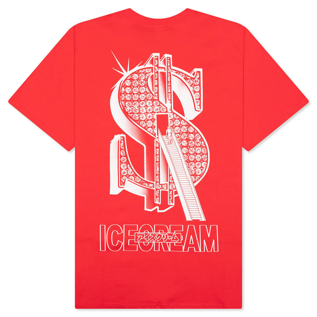 Stairs to Success S S Tee Fiery Red