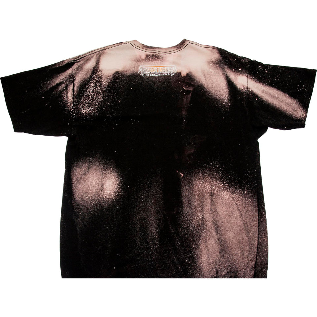 Nice Kicks X Transformers Megatron Bleached Tee Mens Black