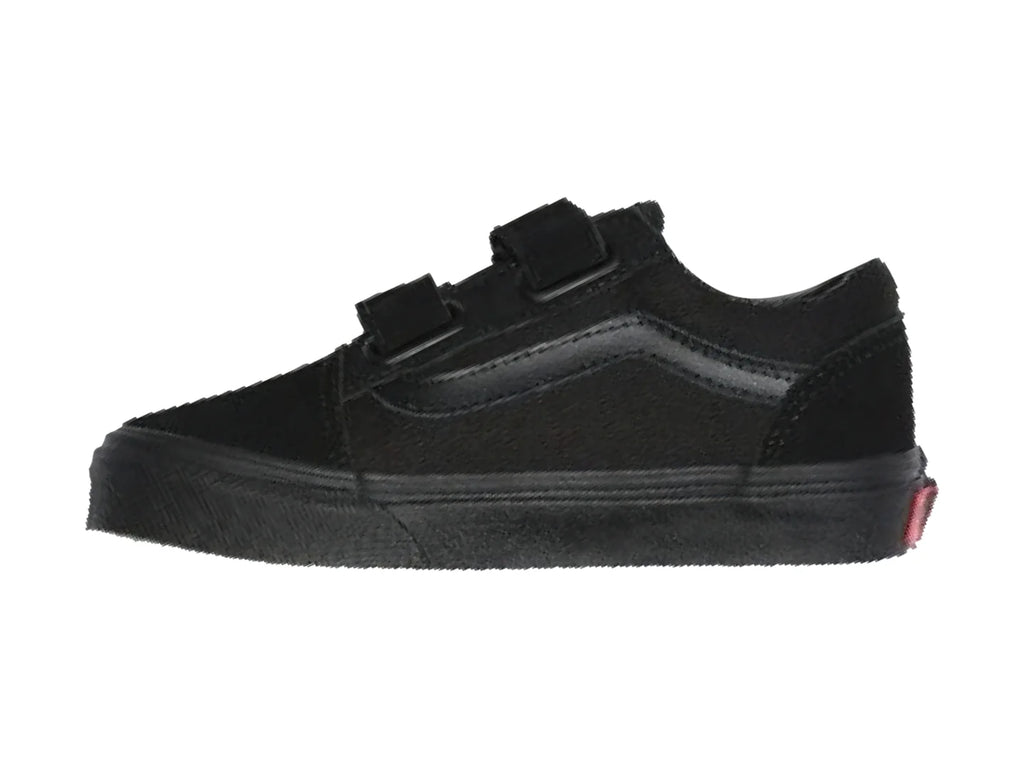 Tenis Vans Old Skool V Negros para Niño