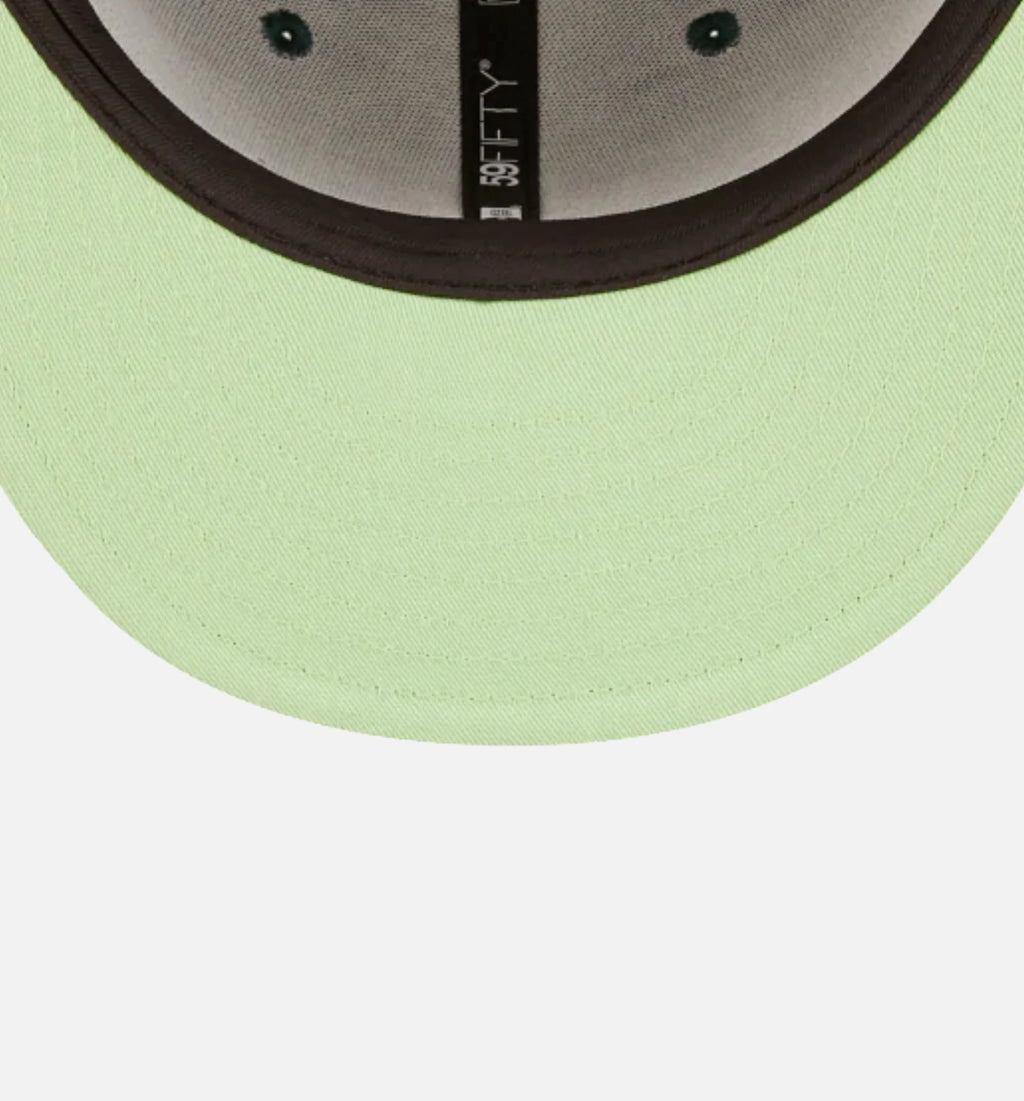 Los Angeles Dodgers State Fruit 59FIFTY Fitted Cap Mens Hat Green