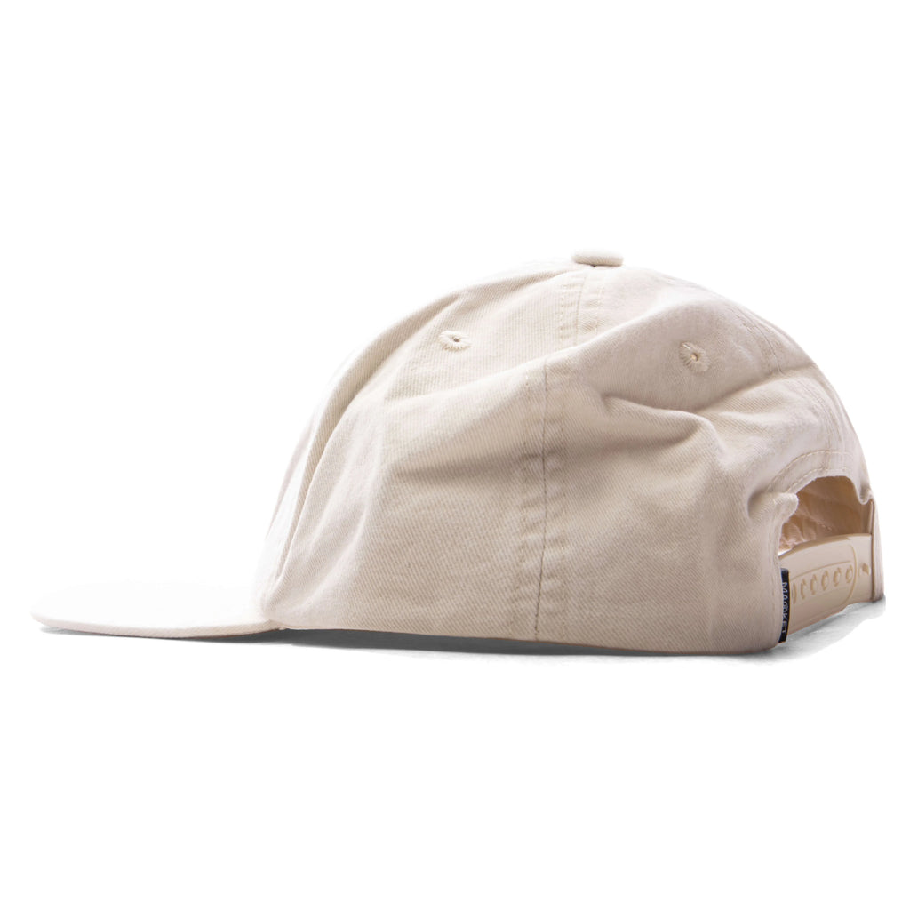 Needlepoint 5 Panel Hat Unbleached Cotton