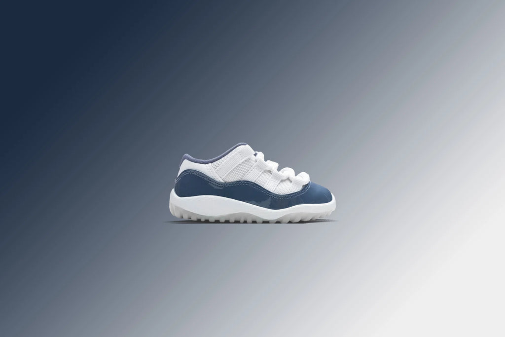 Air Jordan 11 Retro Low TD White Midnight Navy Diffused Blue