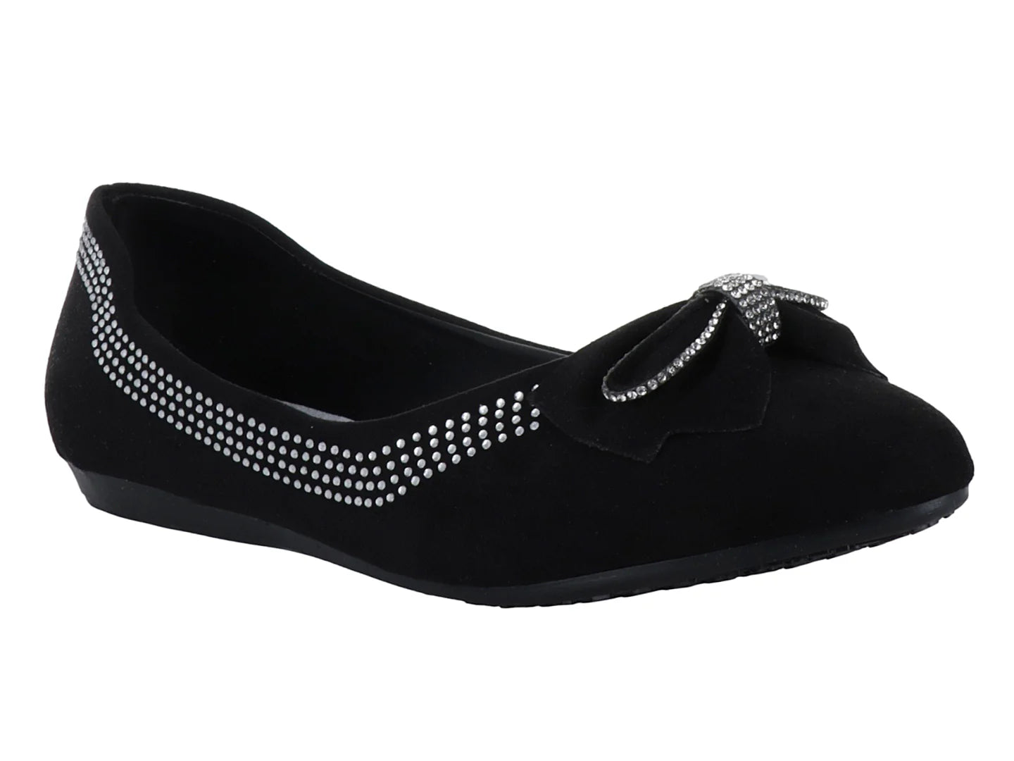 Zapatos Planos Clasben Negro para Mujer