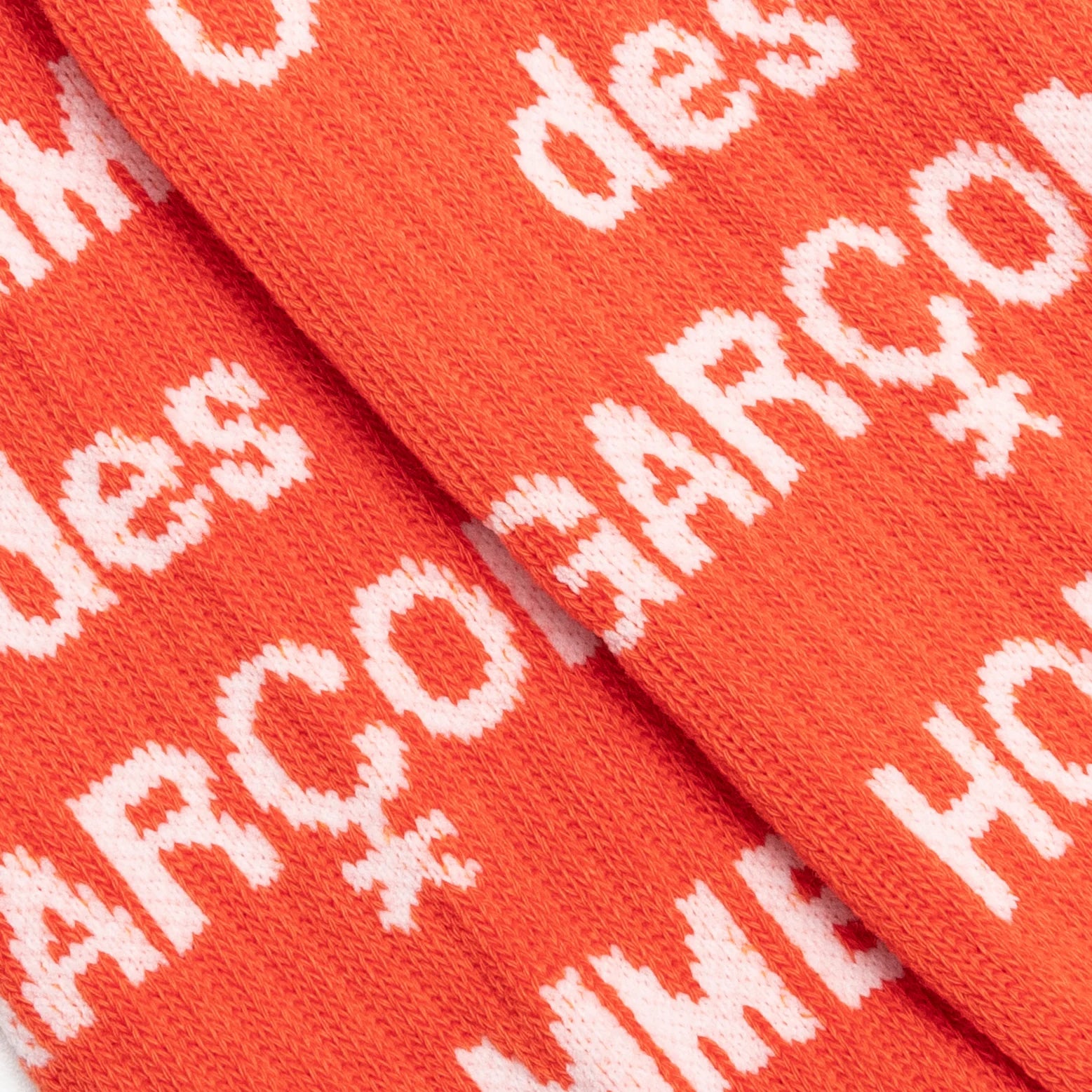 Logo Crew Socks Orange