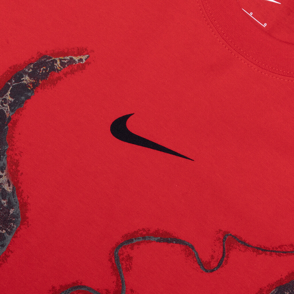 Nike x Stranger Things Max90 Tee University Red Black