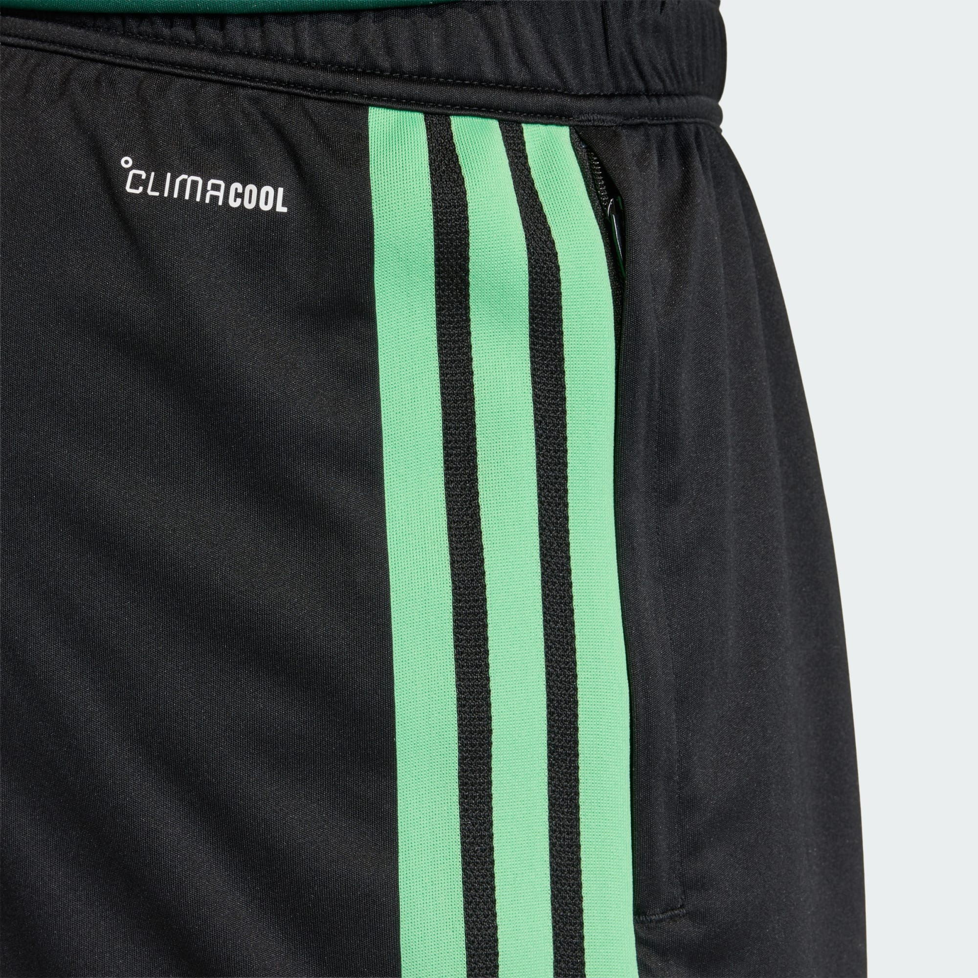 adidas Mexico 26 Tiro Training Mens Soccer Shorts Black Green