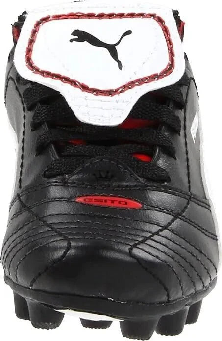 PUMA Esito Finale I FG Firm Ground Soccer Cleats Black White Red