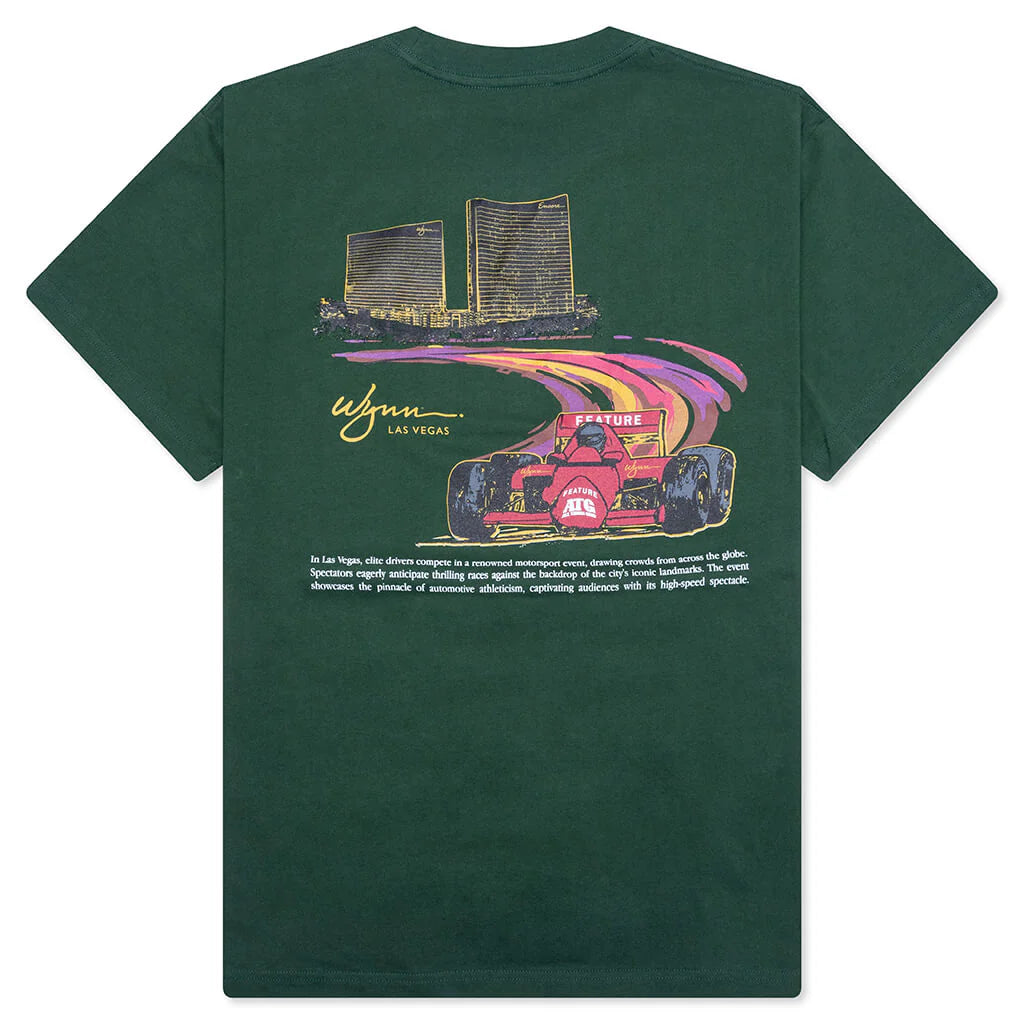 Motion Trail Tee Dark Green