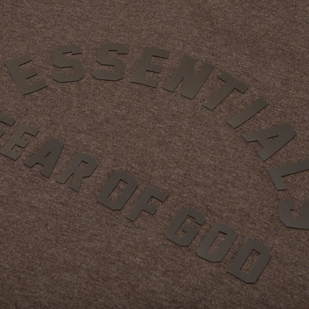 Essentials Kids S S Tee Heather Wood