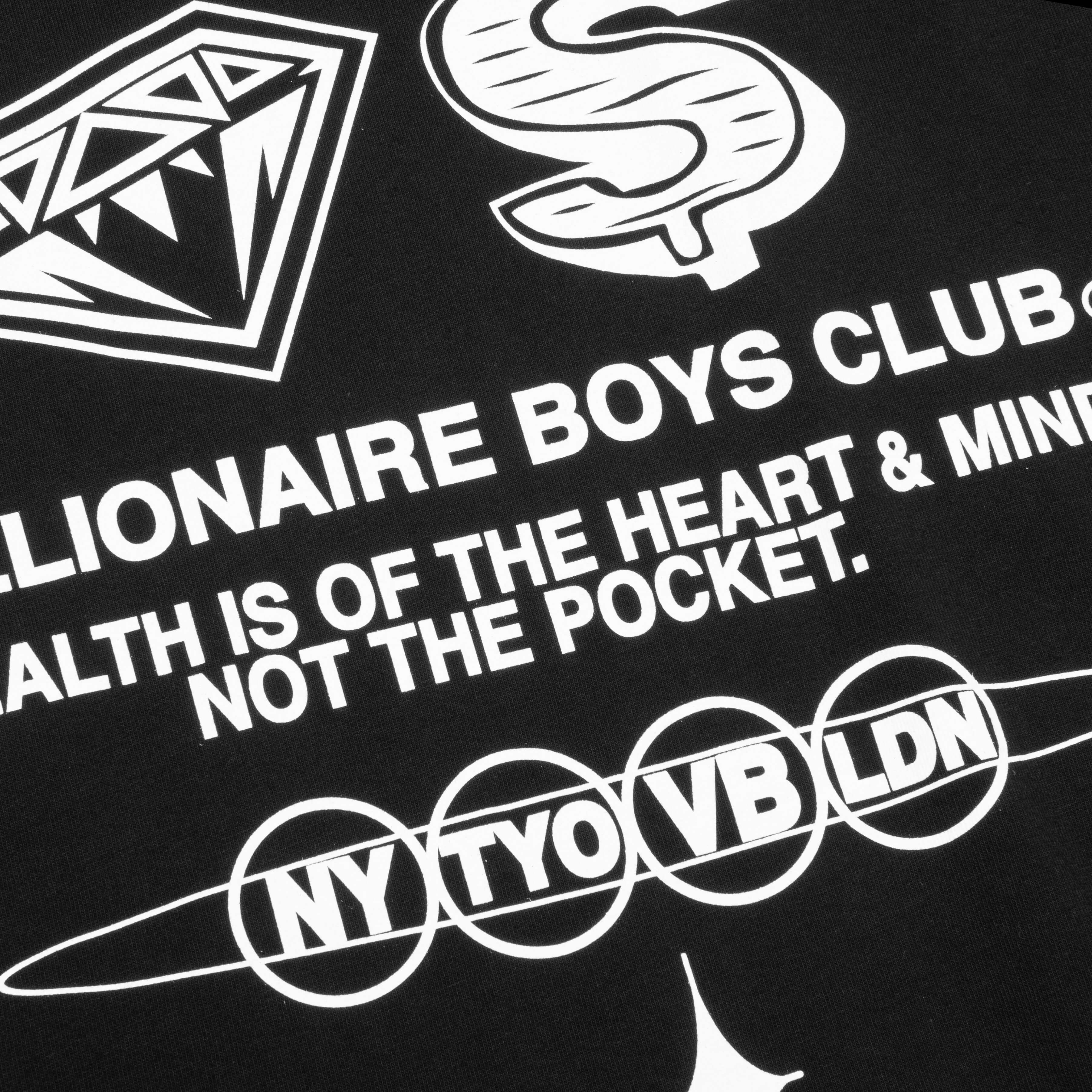 BB Wealth S S Tee Black