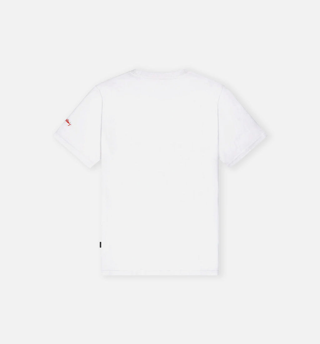 Converse X Keith Haring Graphic Pocket Mens T Shirt White Red
