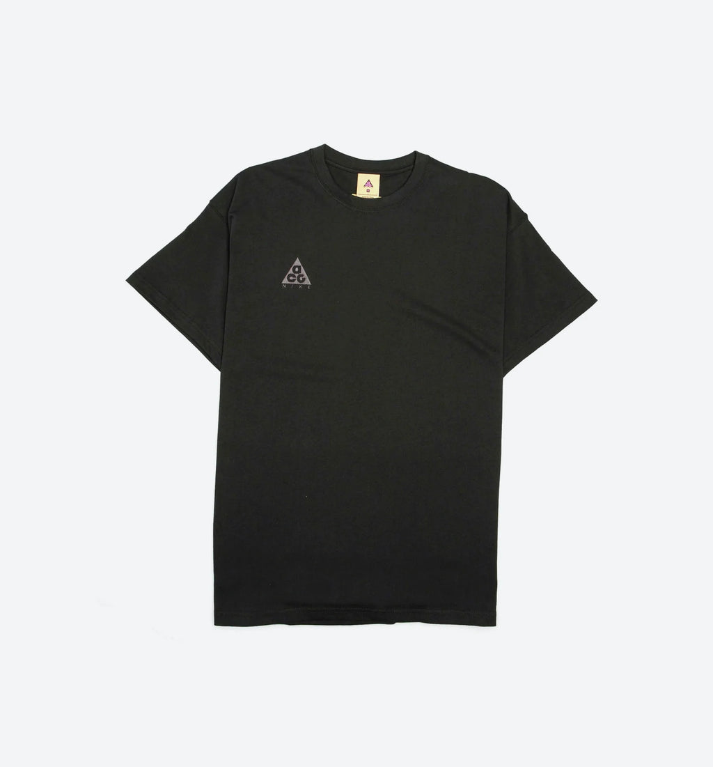 NRG ACG Mens Logo T Shirt Black Black